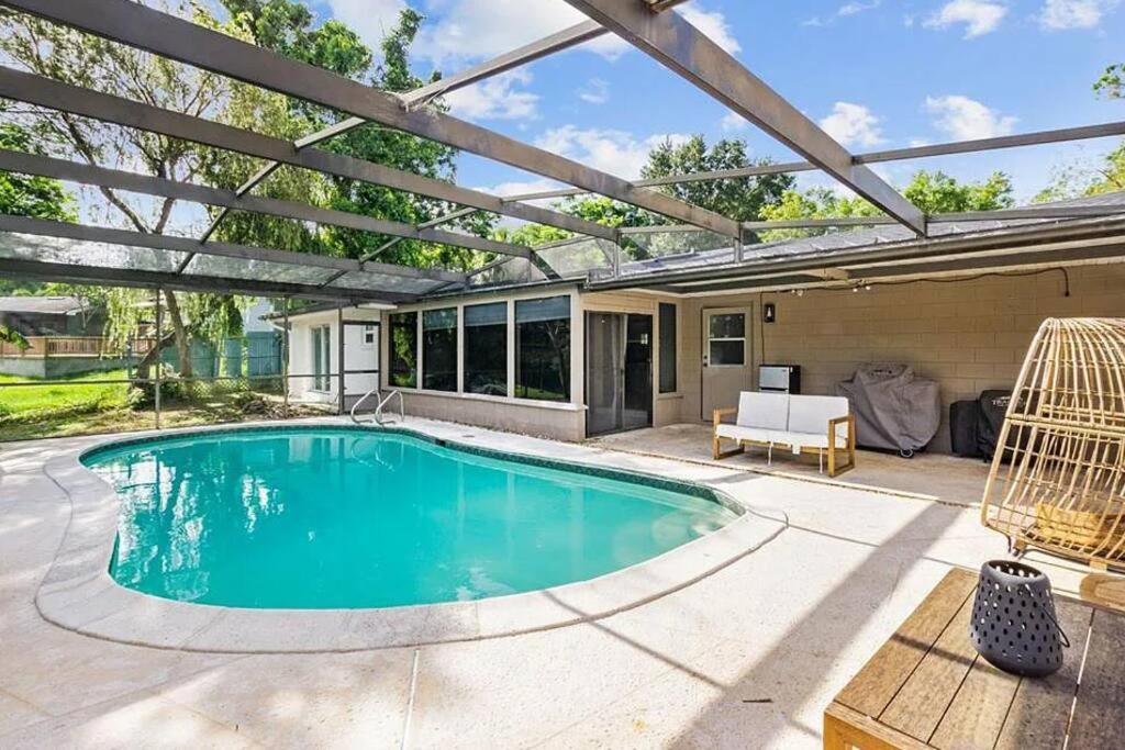 Cozy Lakefront Home W/ Pool -7 Mins From Legoland Winter Haven Dış mekan fotoğraf